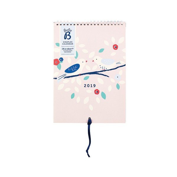 Partnerių sieninis kalendorius 2019 m. Busy B Pretty