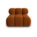 (modulinė) modulinė sofa oranžinės spalvos iš velveto Bellis – Micadoni Home