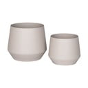 Iš metalo gėlių vazonų dangteliai 2 vnt. ø 25 cm Trofa – House Nordic