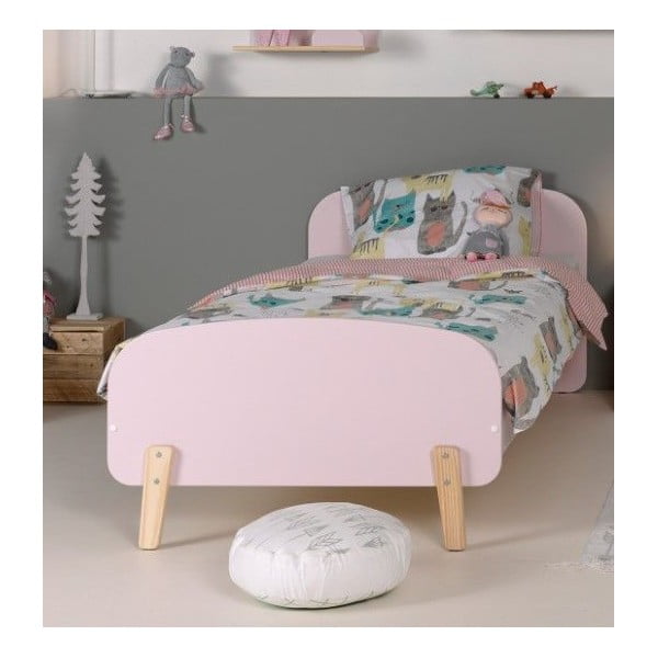 Rožinė "Vipack" vaikiška lovytė, 200 x 90 cm-image-1