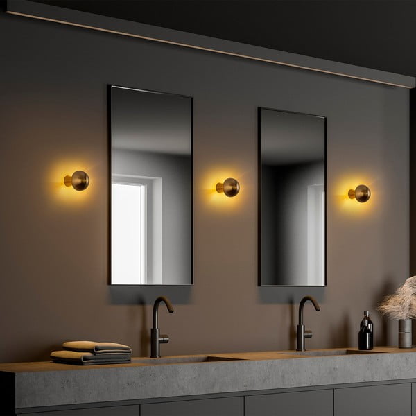 Bronzinės spalvos sieninė lempa ø 12 cm Fungal – Opviq lights-image-2