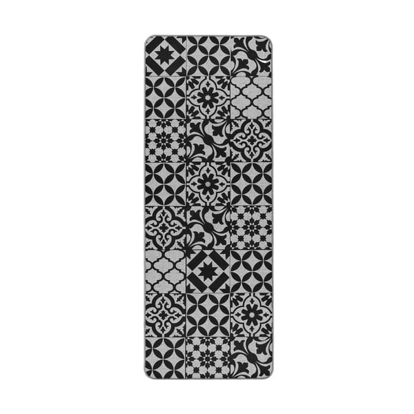 Kilimas pilkos spalvos 45x120 cm Bizancia – douceur d'intérieur