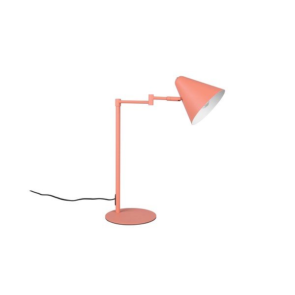 Oranžinės spalvos stalinis šviestuvas su sulankstoma konstrukcija (aukštis 50,5 cm) Cosima – Trio-image-4