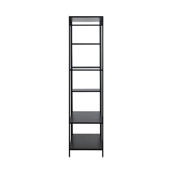 Atvira drabužių spinta juodos spalvos 80x185 cm Newcastle – Actona-image-3
