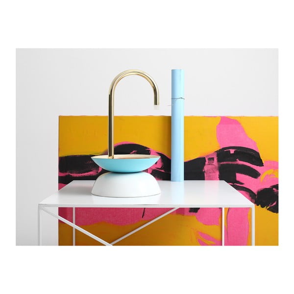 Baltas žurnalinis staliukas CustomForm Memo, 100 x 100 cm-image-4