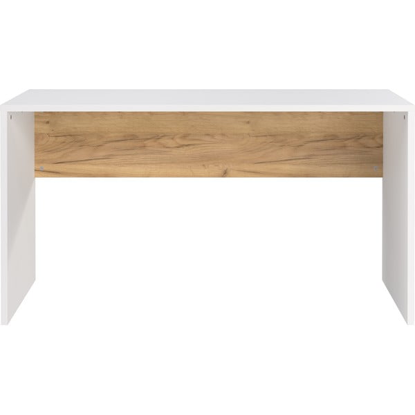 Rašomasis stalas su baltu stalviršiu 60x140 cm Hasselt – Germania