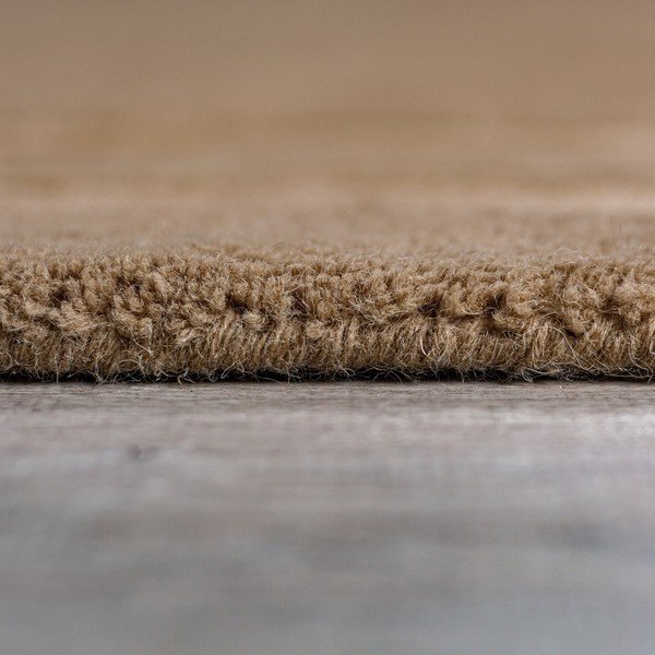 Rankų darbo rudos spalvos iš vilnos kilimas 120x170 cm Gatsby – Flair Rugs-image-4