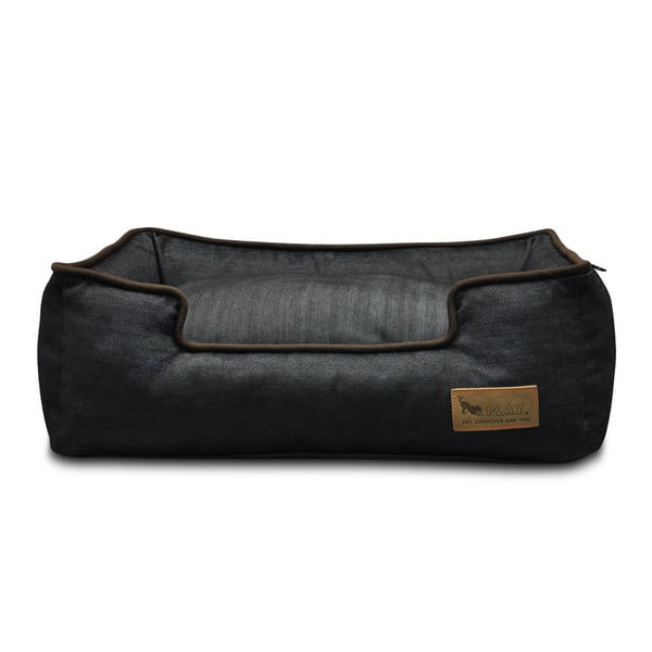 Augintinio guolis tamsiai mėlynos spalvos šuniui 110x95 cm Lounge Bed Denim Medieval Blue / Dark Chocolate XL – P.L.A.Y.-image-3