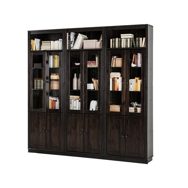 Iš pušies masyvo vitrina rudos spalvos 518x223 cm Anita – Støraa-image-3