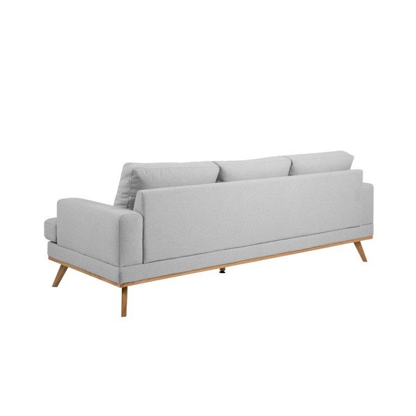Šviesiai pilka sofa Actona Norwich, 231 cm-image-3