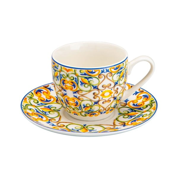 6 puodelių rinkinys su lėkštutėmis Brandani Medicea-image-3