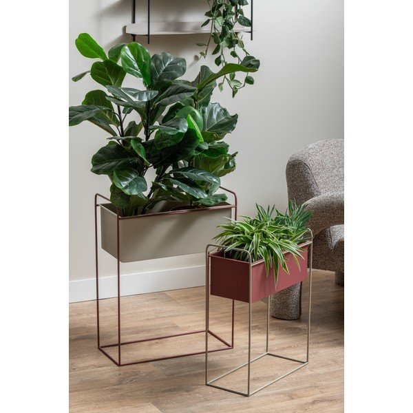 Iš metalo gėlių stovai 2 vnt. (aukštis 65 cm) Reina – PT LIVING-image-1