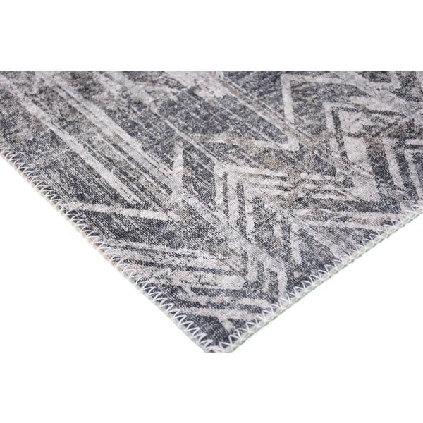 Pilkas plaunamas kilimas 80x50 cm - Vitaus-image-2