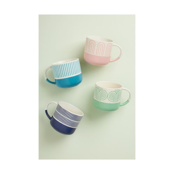 Iš porceliano  puodelis rožinės spalvos 400 ml Arches – Maxwell & Williams-image-1