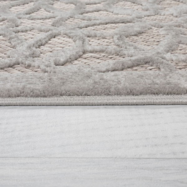Pilkas lauko kilimas 230x66 cm Argento - Flair Rugs-image-3