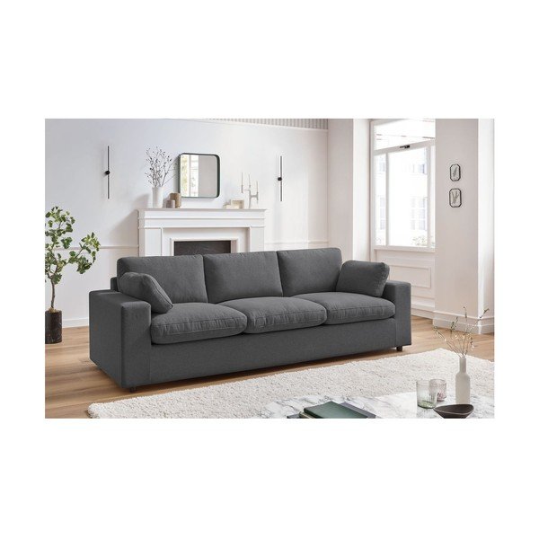 Tamsiai pilkos spalvos sofa 250 cm Belair – Bobochic Paris-image-1