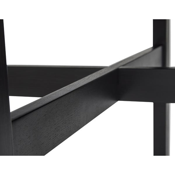 Apvalios formos valgomojo stalas juodos spalvos ø 120 cm Fjord – Hübsch-image-2