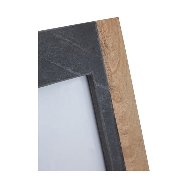 Rėmas iš akmens pilkos spalvos 18x23 cm Kata – Premier Housewares-image-3
