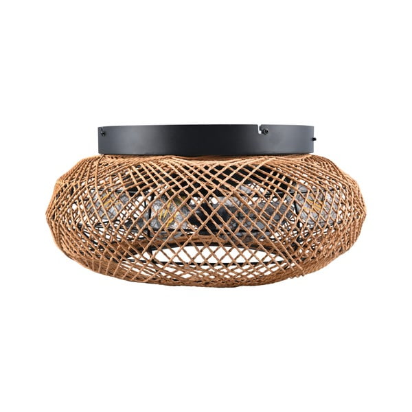 Rudos spalvos lubinis šviestuvas su nuotolinio valdymo funkcija/su ventiliatoriumi Lillesand – Reality-image-4