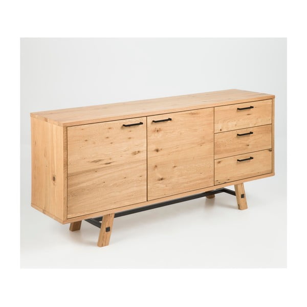 "Actona Stockholm" dvivietė komoda su 3 stalčiais-image-3