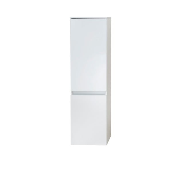 Balta pakabinama vonios kambario spintelė 35x125 cm Set 360 - Pelipal