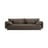Iš velveto sofa rudos spalvos 250 cm Torino – Micadoni
