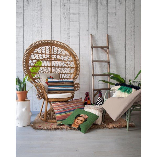 Žalia pagalvė Madre Selva Frida, 45 x 45 cm-image-1