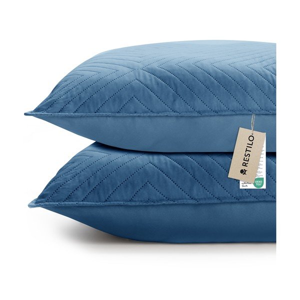 Iš mikropluošto dekoratyviniai pagalvių užvalkalai 2 vnt. 50x70 cm Softa – Restilo