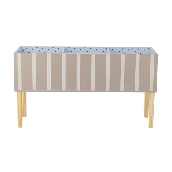 Smėlio spalvos vaikiška knygų spinta 90x50x30 cm Salam – Bloomingville Mini