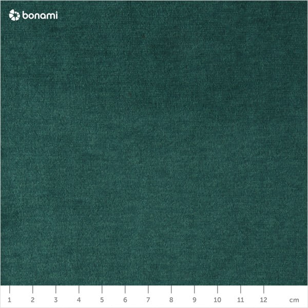 Tamsiai žalias aksominis pufas Devichy Laure, 112 x 112 cm-image-4