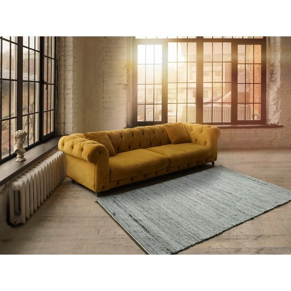 Šviesiai pilkas kilimas iš perdirbto plastiko Universal Cinder, 200 x 300 cm-image-1