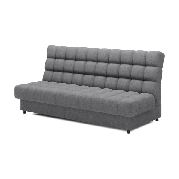 Pilkos spalvos iš šenilinio audinio sulankstoma/su sandėliavimo vieta sofa 197 cm Clareta – ELTAP-image-2
