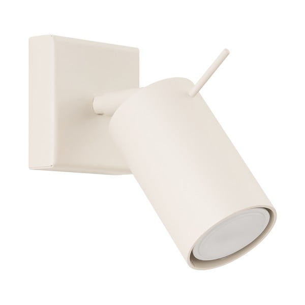 Kreminės spalvos taškinis šviestuvas 8x16 cm Etna – Sollux