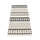 Pilkos spalvos/kreminės spalvos lauko kilimas 70x180 cm Asta Warm Grey – Pappelina