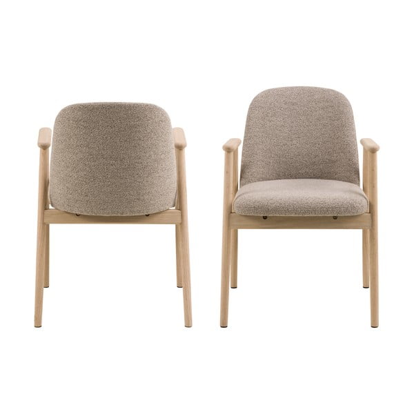 Valgomojo kėdė smėlio spalvos Leo – Actona-image-3