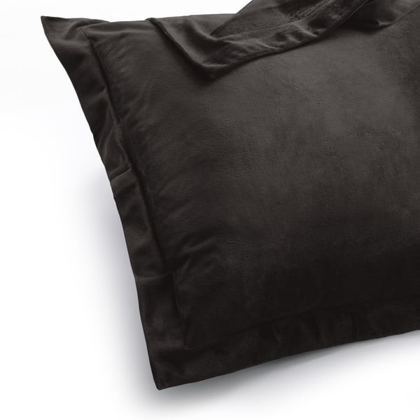 2 juodų pagalvių užvalkalų rinkinys AmeliaHome Side, 45 x 45 cm-image-3