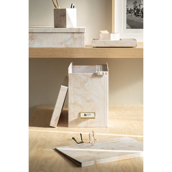 Iš kartono biuro organizatorius dokumentams Johan Paper Laminate – Bigso-image-1