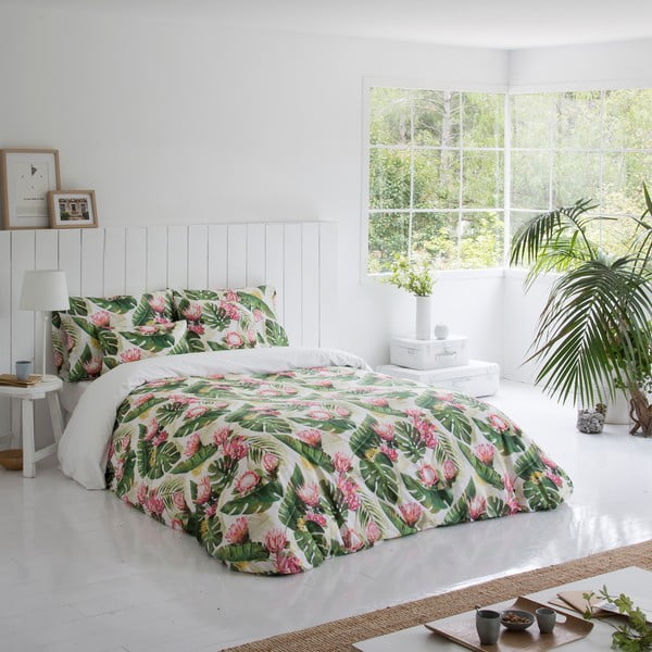 Medvilninė patalynė Marghett Protea, 220 x 220 cm-image-3
