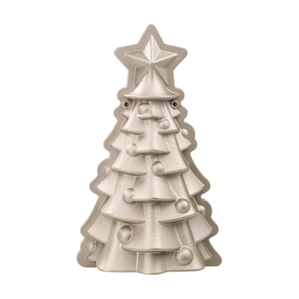 Smėlio spalvos kepimo forma iš aliuminio Dr. Oetker White Christmas Baking, 16 x 26 cm-image-2