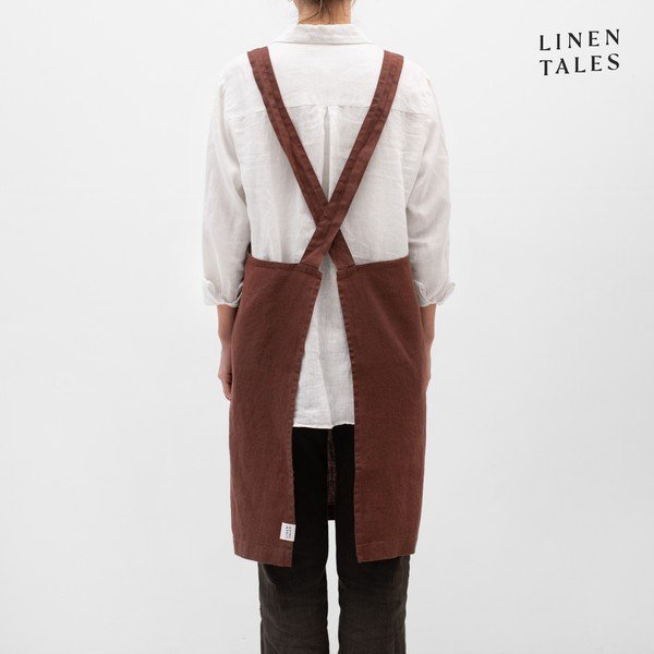 Iš lino prijuostė Chocolate – Linen Tales-image-1