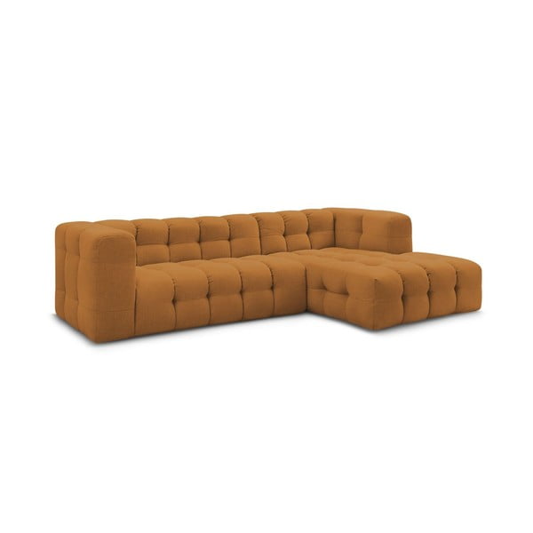 Kampinė sofa ochros spalvos (su dešiniuoju kampu) Cloud – Bobochic Paris-image-3