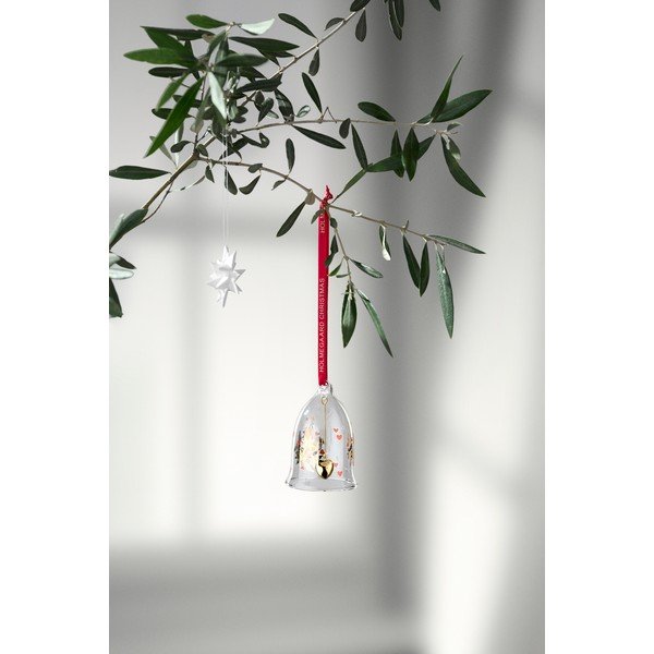 Iš stiklo eglutės papuošimas Bell – Holmegaard-image-1