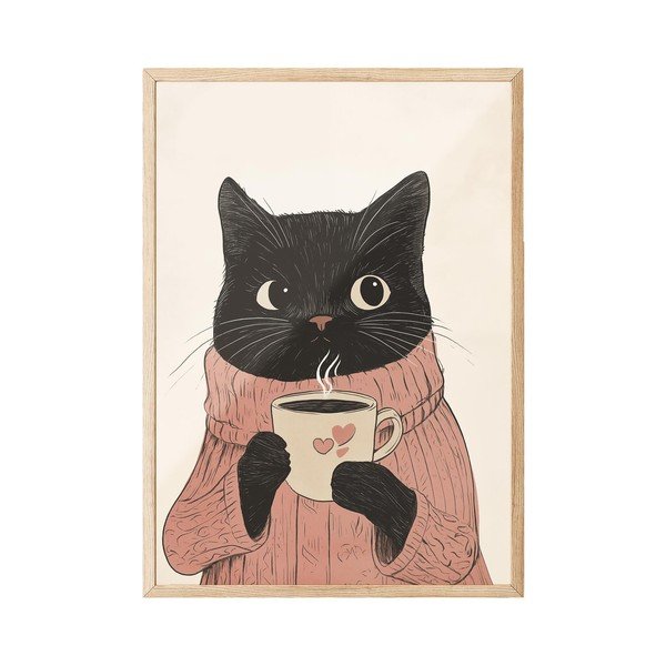 Spausdintas paveikslas su rėmeliu 30x40 cm – Wallity