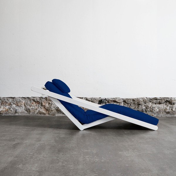 Kintama poilsio kėdė "Karup Figo White/Royal-image-1