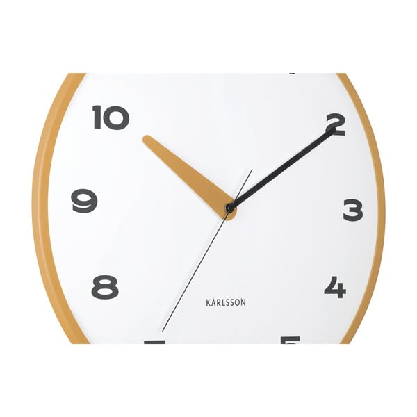 Sieninis laikrodis ø 40 cm Brisk Dome – Karlsson-image-3