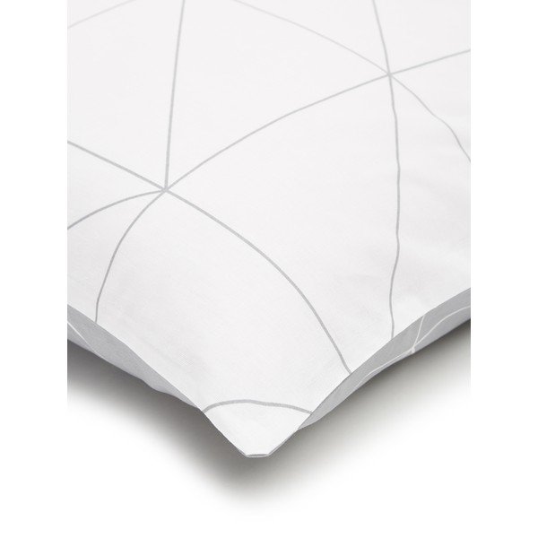 Baltai pilka medvilninė patalynė 46 Marla, 155 x 220 cm-image-4