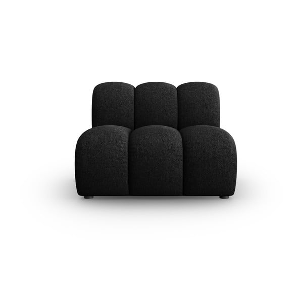 Modulinė sofa juodos spalvos/antracito spalvos (modulinė) Lupine – Micadoni Home