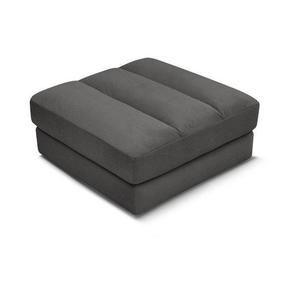 Juodos spalvos taburetė iš velveto Sierra – Bobochic Paris-image-3