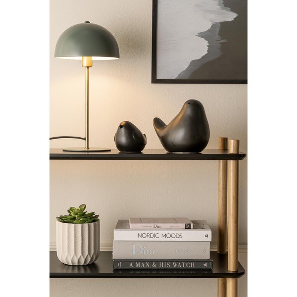 Juoda lentyna su bambukinėmis kojelėmis Leitmotiv spintelė Simplicity, 80 x 82,5 cm-image-4