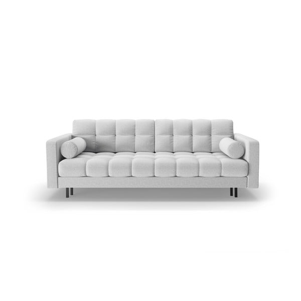 Šviesiai pilkos spalvos sulankstoma/su sandėliavimo vieta sofa 222 cm Bali – Cosmopolitan Design